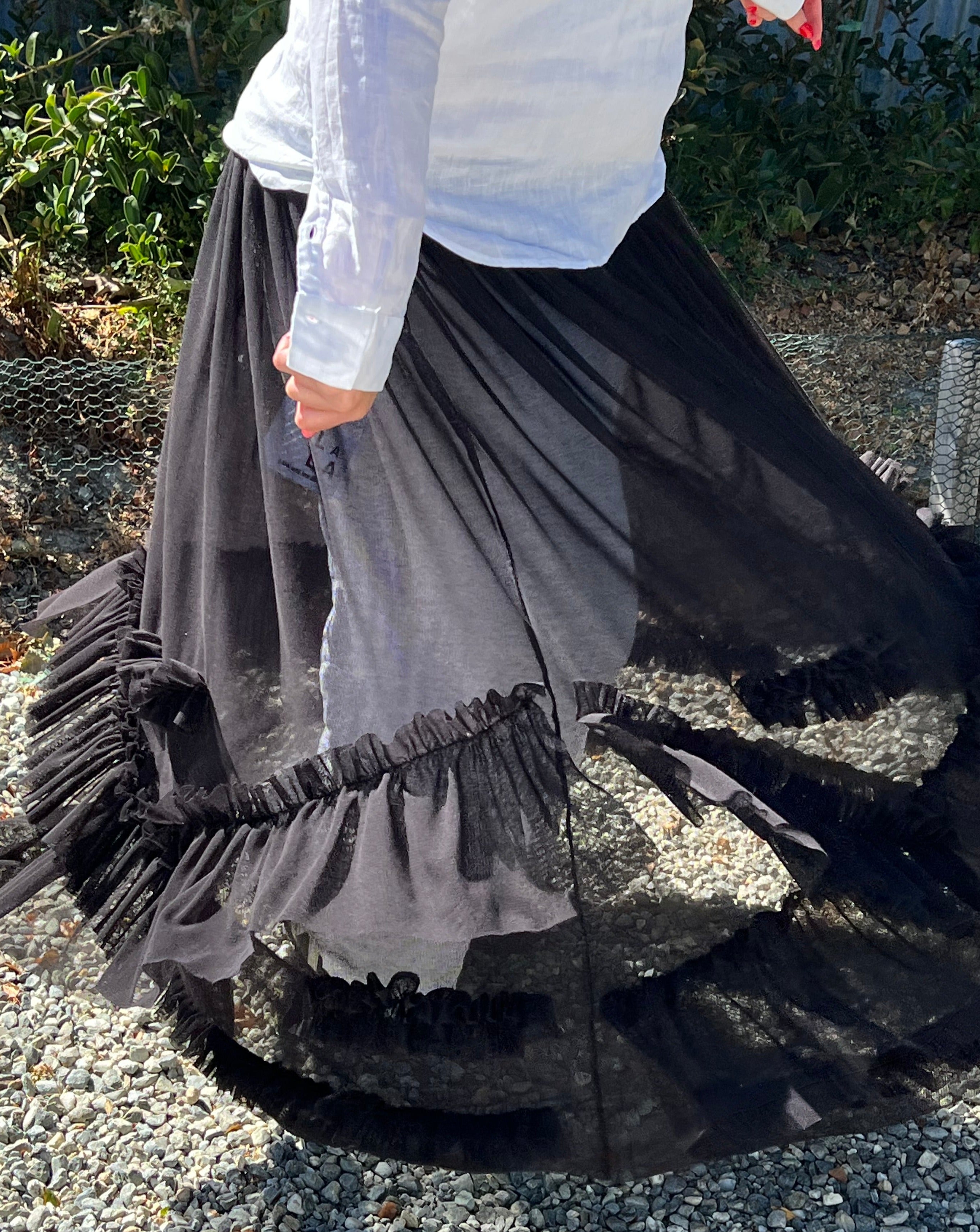 Lost and  Led Astray Absolutely Frilled Skirt
