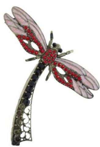 KOROKO Celia Dragonfly Barrette Hairclip