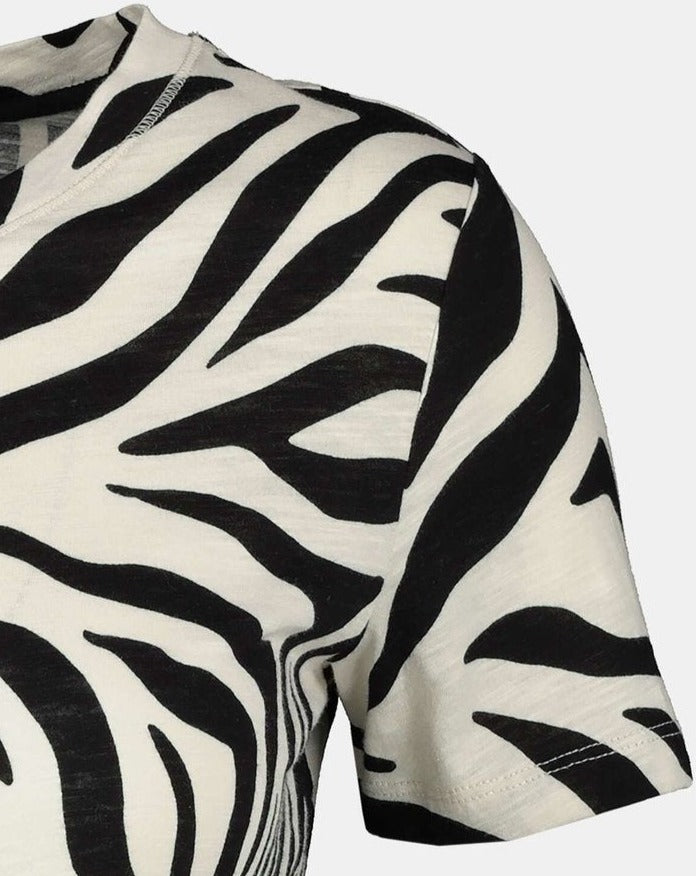 Monari T Shirt - Zebra Print