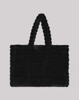 Monari Faux Fur Bag / Weekender - Black