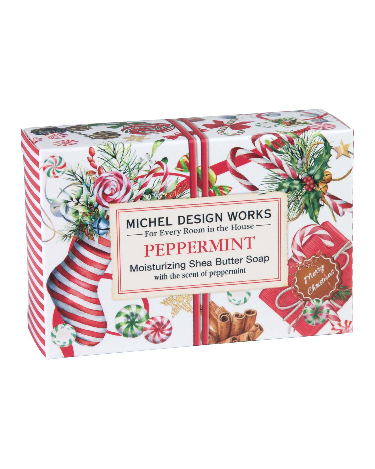 Michel Design Works  Peppermint  Single Boxed Soap