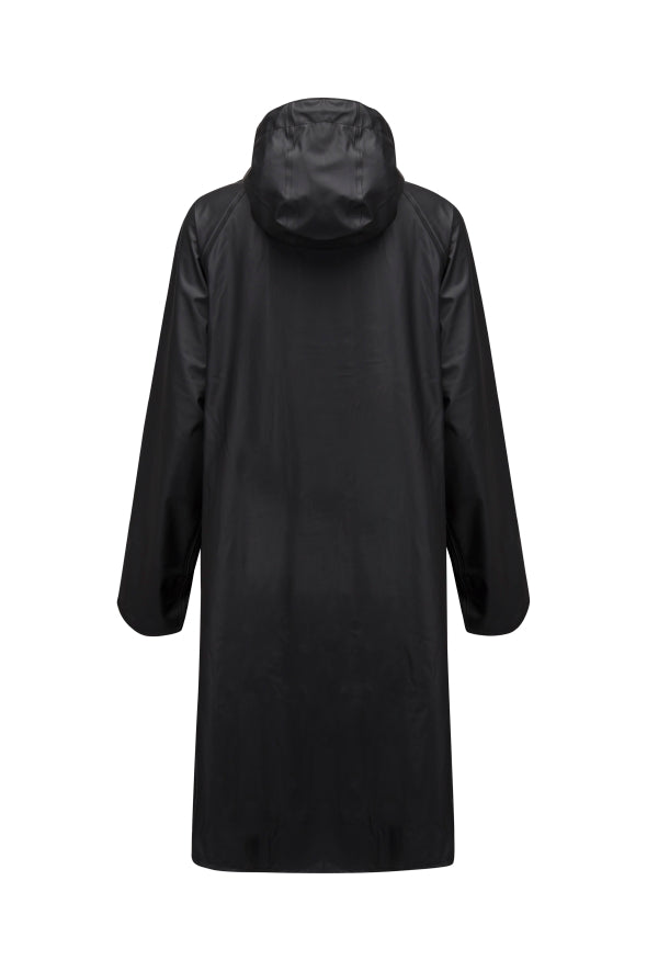 Ilse Jacobsen Rain 71 Light Detachable Hood Coat - Black