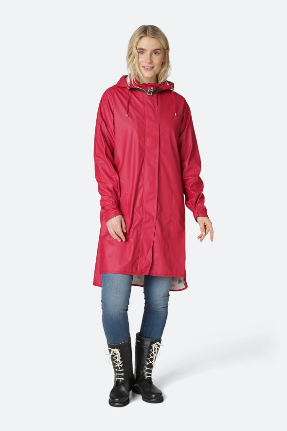 Ilse Jacobsen Light Detachable Hood Coat Rain 71