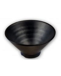 Bella Tavolo Textile Rice Bowl - Black