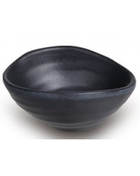 Bella Tavolo Round Sauce Bowl - Black