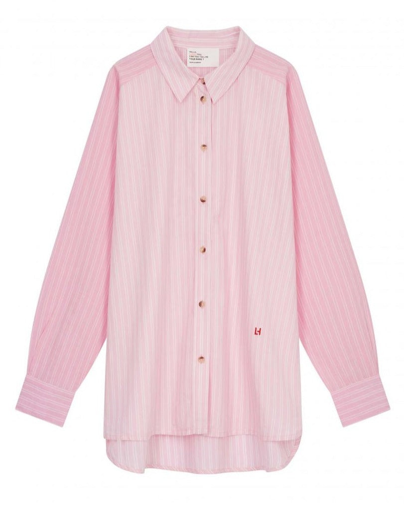Leon &amp; Harper Cruz Stripes Shirt - Pink