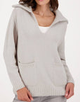 Monari Sweater Fleece Yarn in - Light Cloud