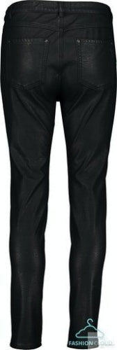Monari Leather look Jeans - Black