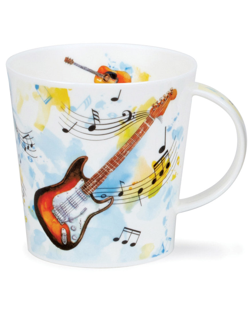 Dunoon Cairngorm Making Music Guitar Mug