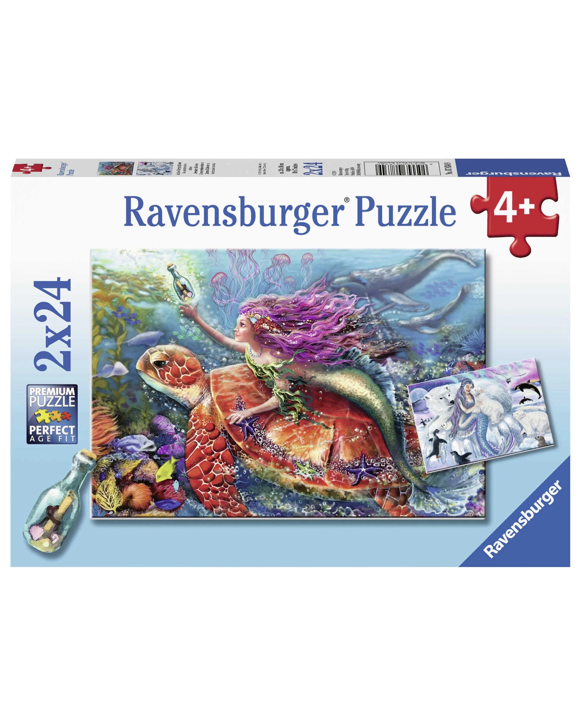 Ravensburger Puzzle - Mermaid Adventures 2x24pc
