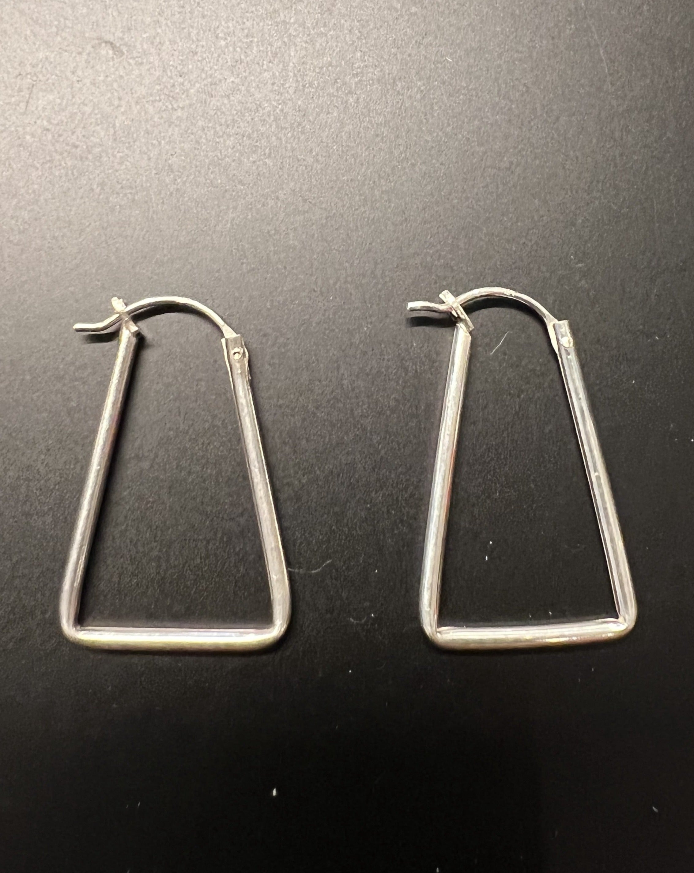Devise Quad Hoop Earrings - Sterling Silver