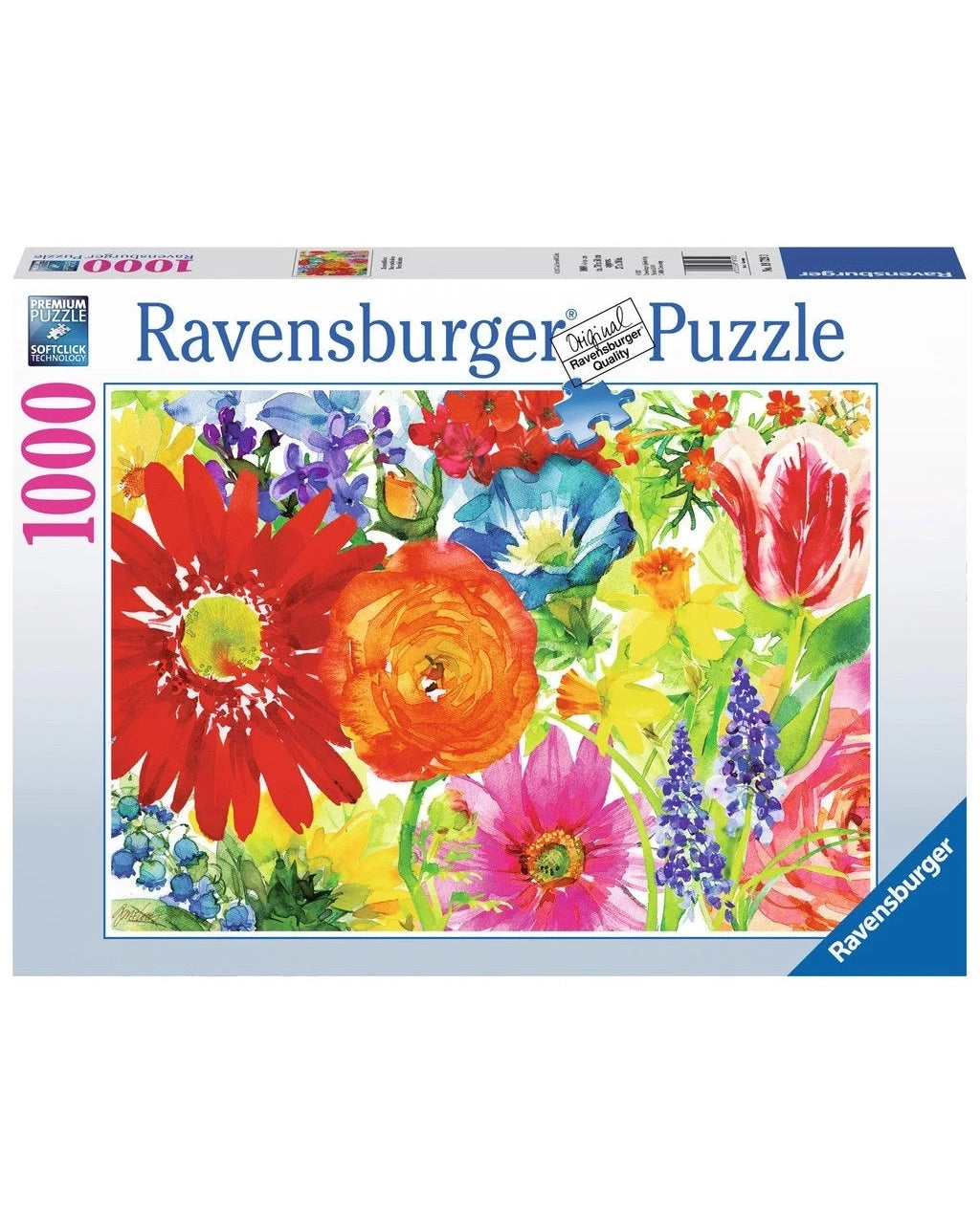Ravensburger Puzzle - Abundant Blooms 1000pc Age 12+