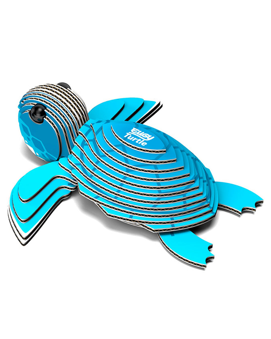 Eugy 038 Turtle 3D Cardboard Model Kit